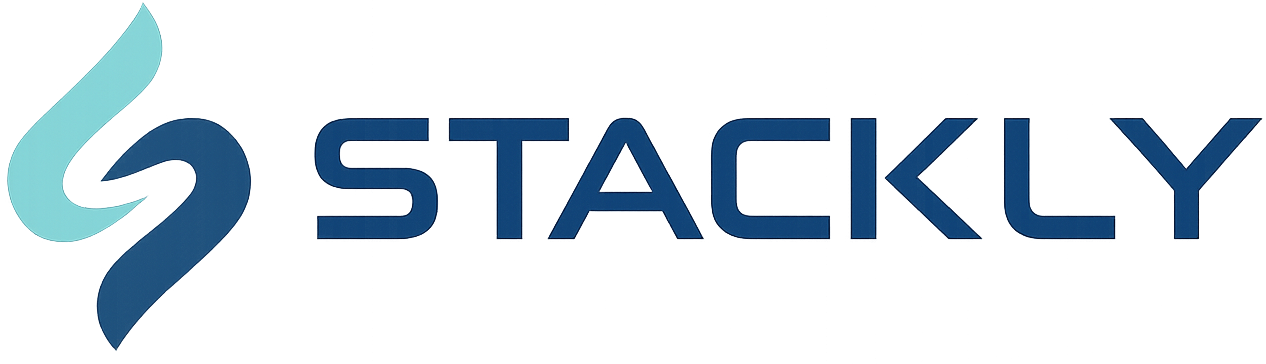 blue logo stackly